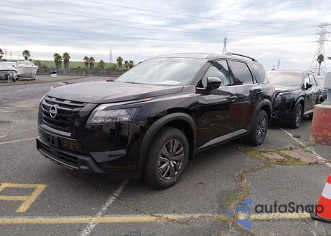 2025 Nissan Pathfinder Rock Creek 4Wd/Sv 4Wd from USA, damaged, VIN 5N1DR3BC9SC312377